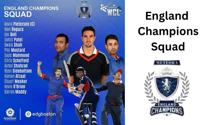 England Champions Squad for WCL 2024 | Key Players and Matches
