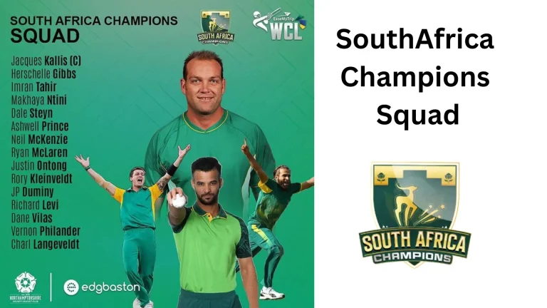 South Africa Champions Squad Announced for World Championship of Legends