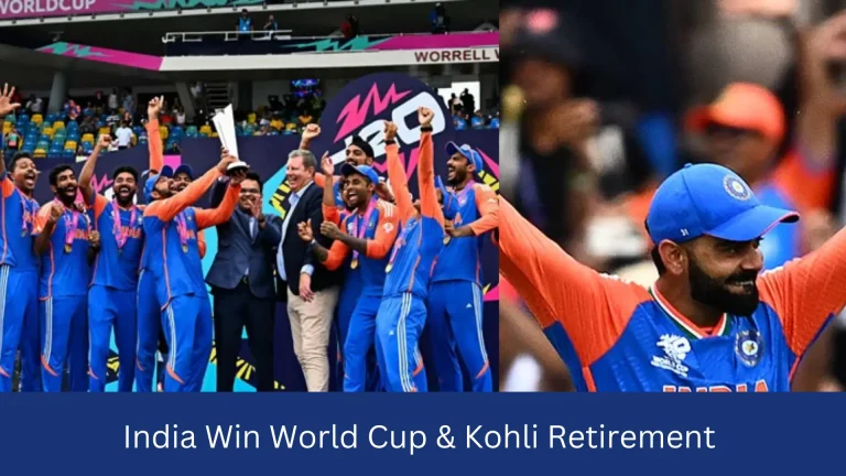 Virat Kohli T20 Retirement After India’s World Cup Victory