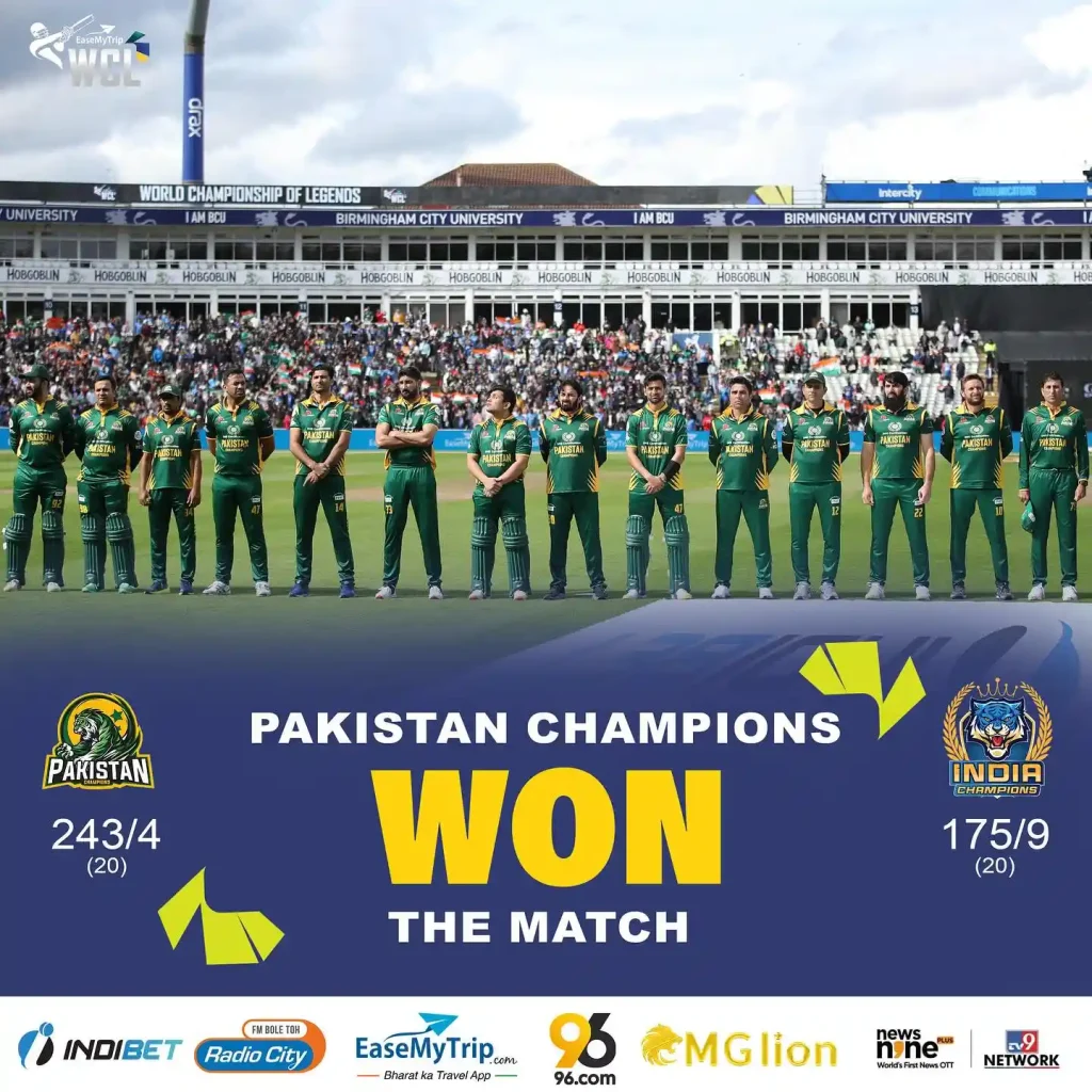 Pakistan Champions Won