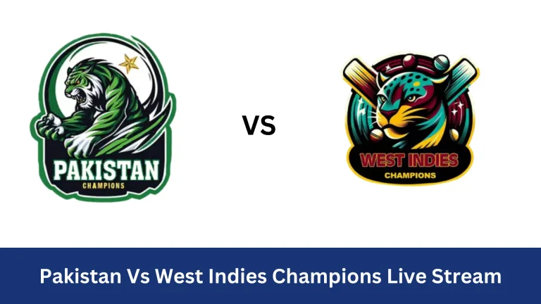 Pakistan vs West Indies Champions Live Stream | World Championship 2024
