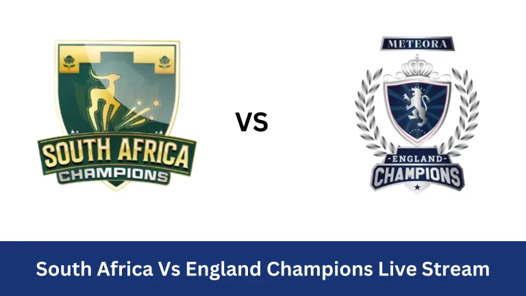 South Africa Champions vs England Champions Live Stream | WCL 2024
