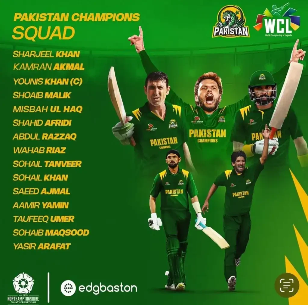 WCL-Pakistan_Champions_Squad