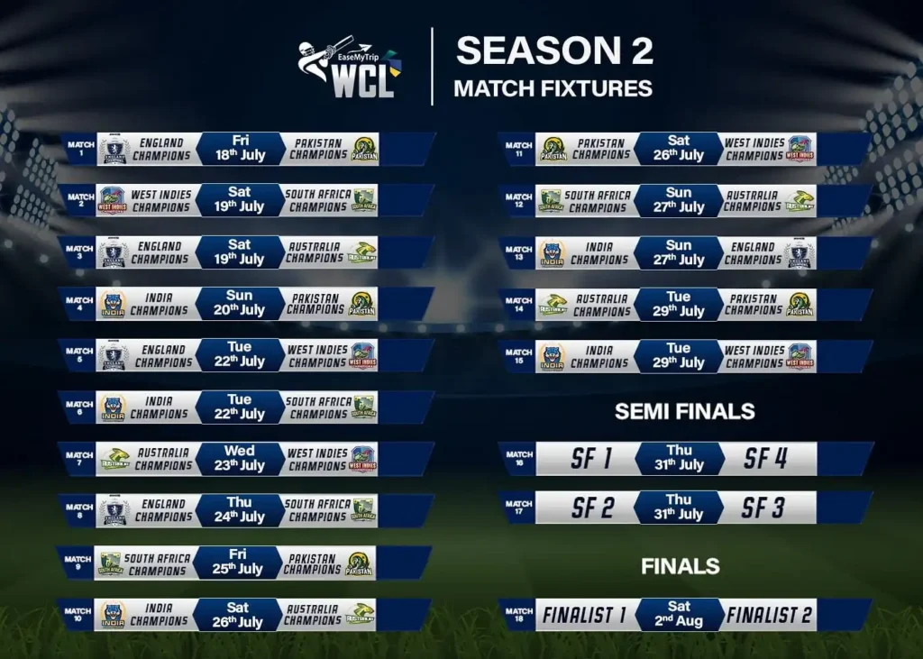 WCL-T20-Schedule-Fixture-2025